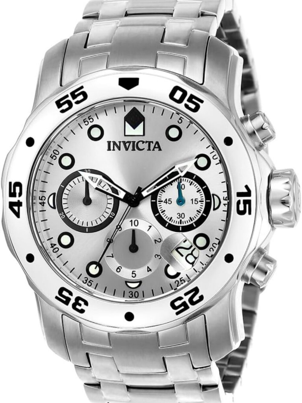 Stylish Men's Chronograph Dive Watch | Water-Resistant, Sporty Design, Durable